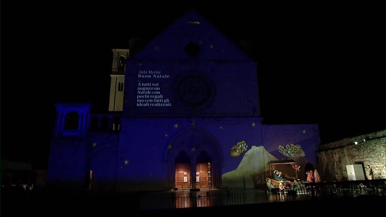 Assisi unveils life size Nativity, Christmas tree