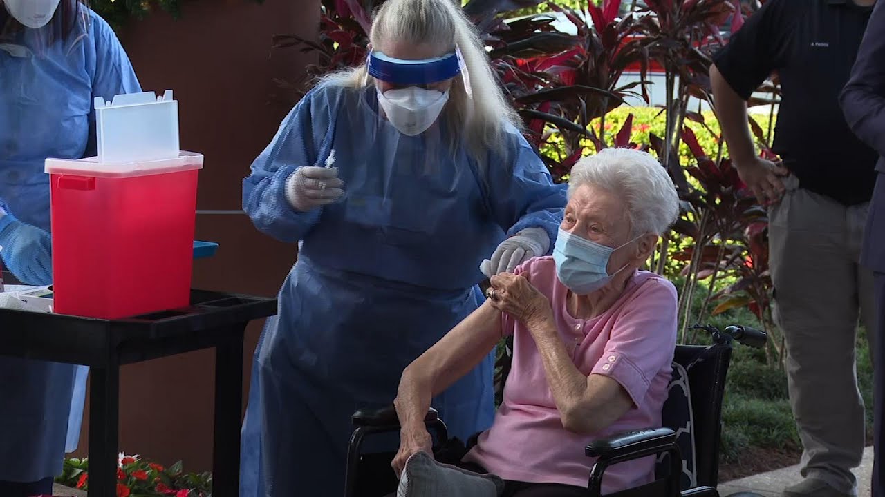 Florida starts COVID vaccinations in nursing homes