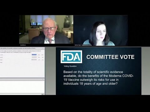 FDA advisers endorse Moderna's COVID-19 vaccine