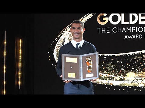Cristiano Ronaldo wins 2020 Golden Foot award