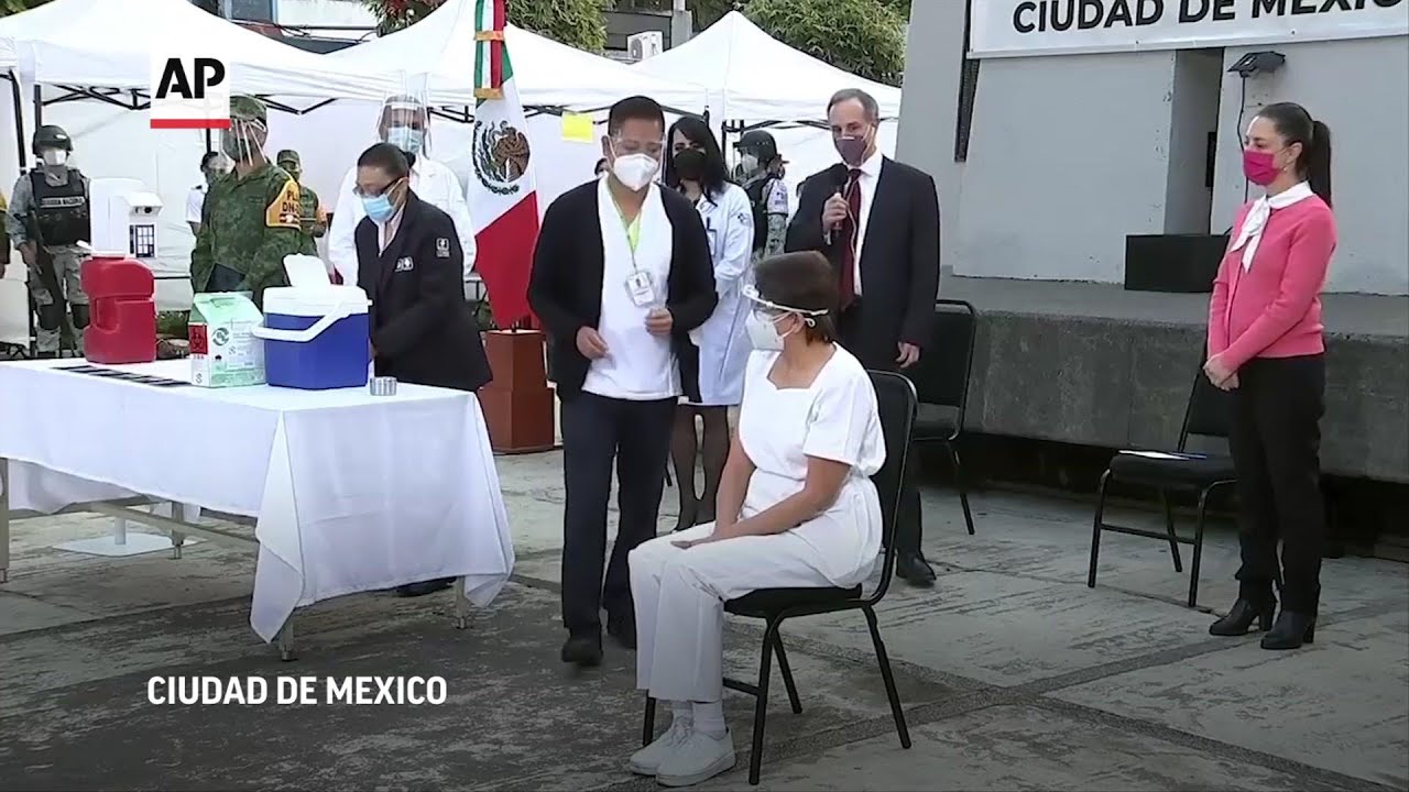 Mexico realiza la primera vacuna contra COVID de Latinoamerica