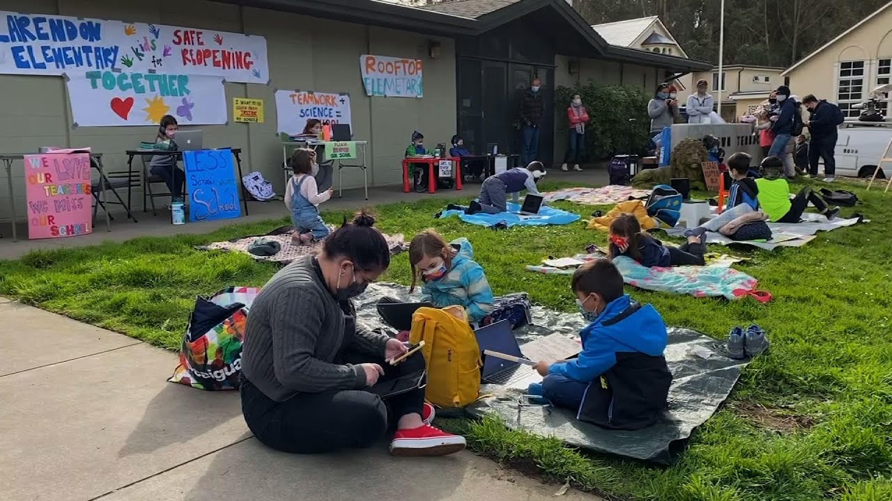 San Francisco families call for schools to reopen