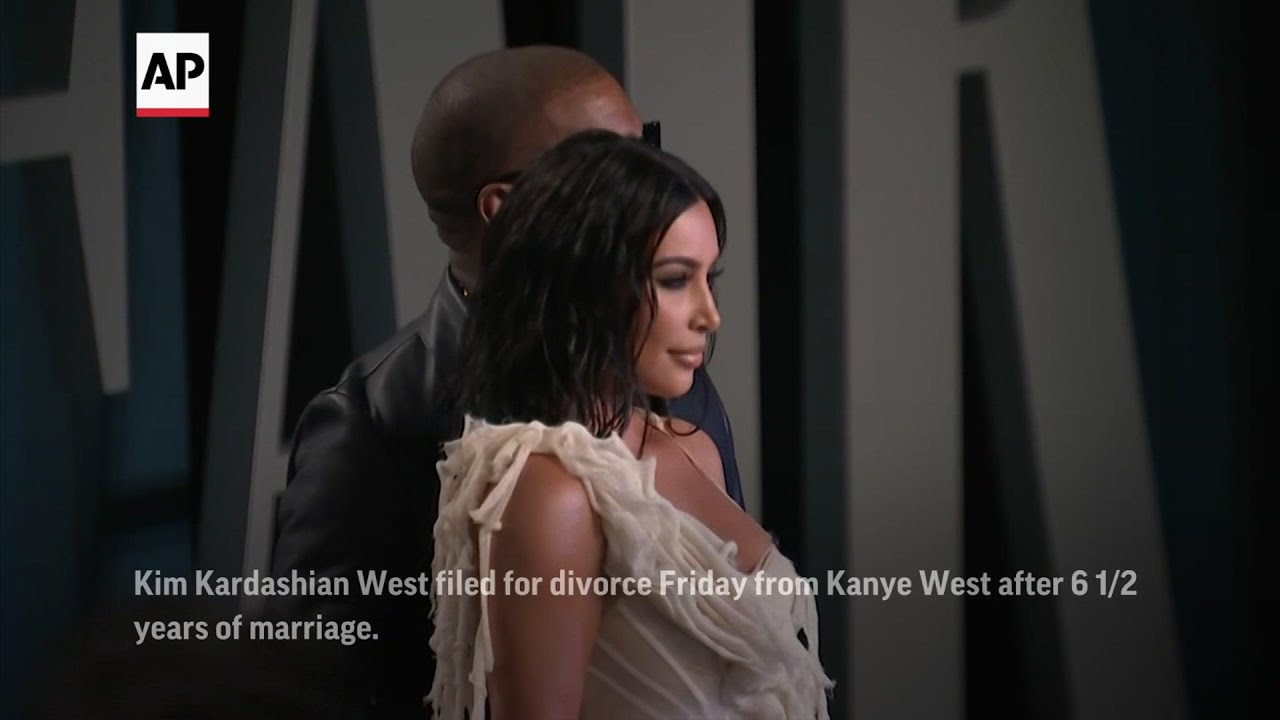 Kim Kardashian files for divorce from Kanye West