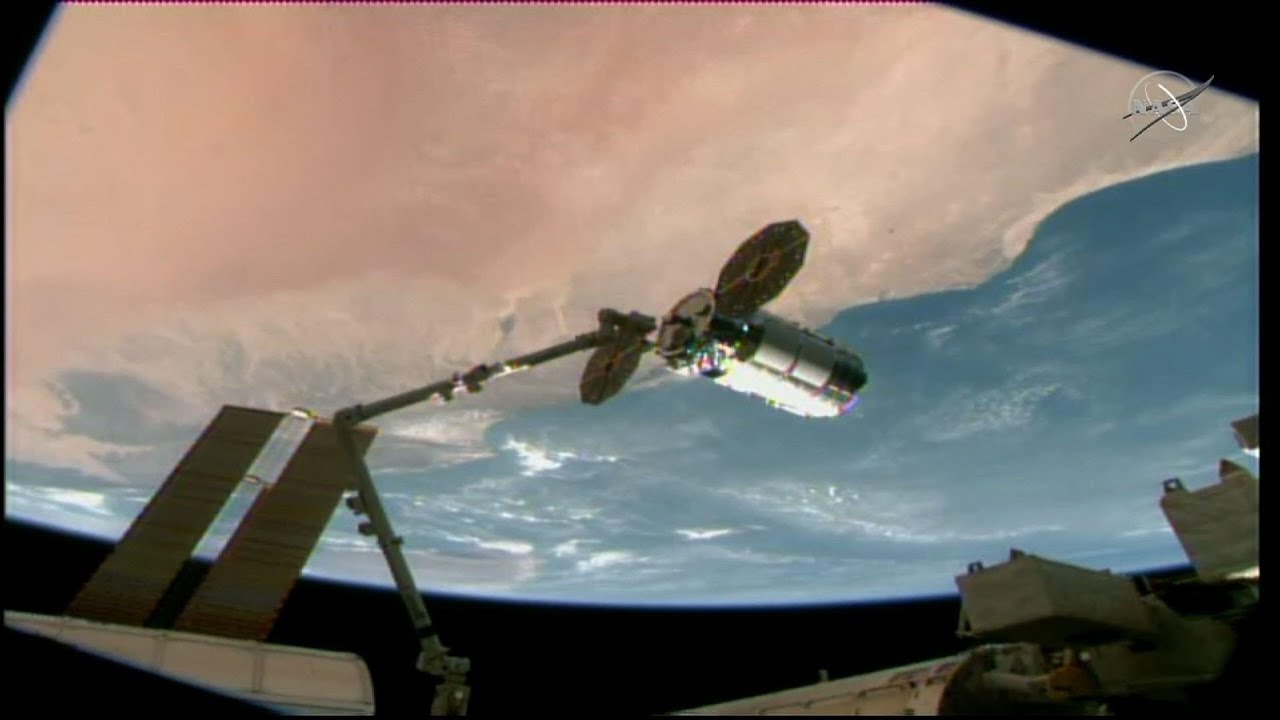 Northrop Grumman spacecraft arrives at ISS