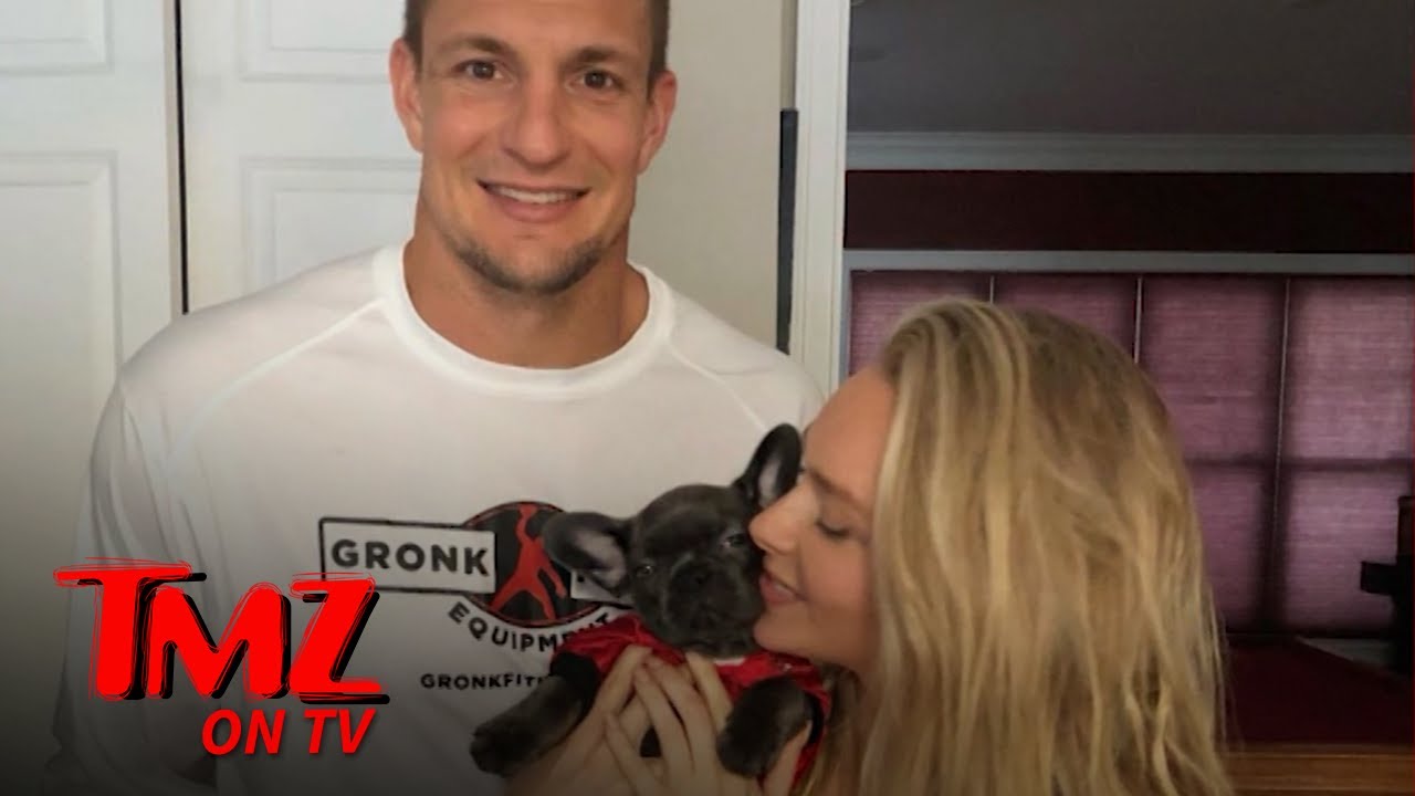 Gronk & GF Camille Kostek Got A New Dog Together! | TMZ TV