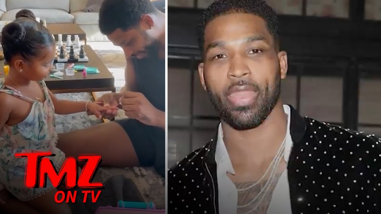 Tristan Thompson Does True's Nails In Attempt To Win Fans Over | TMZ TV