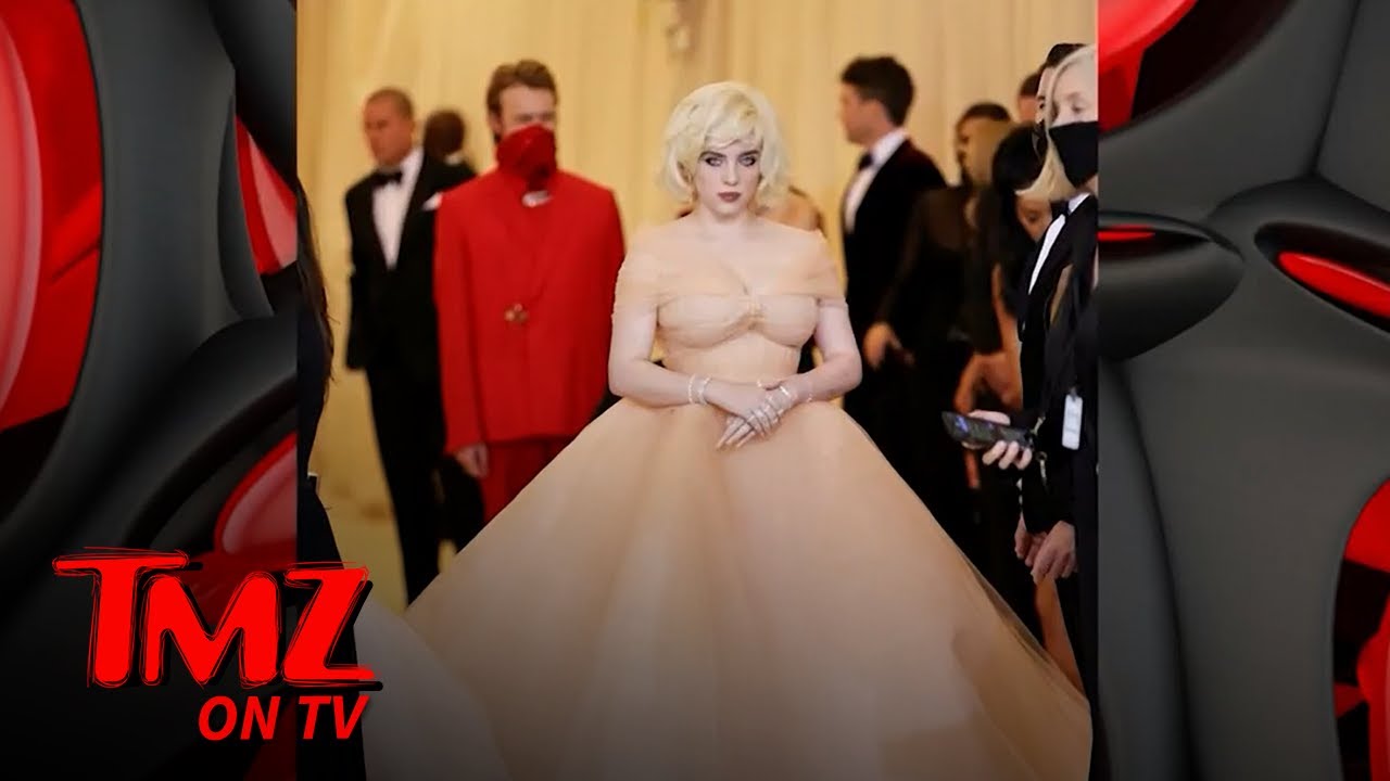 Billie Eilish Wears Oscar de la Renta to Met Gala After Designer Ditches Fur | TMZ TV