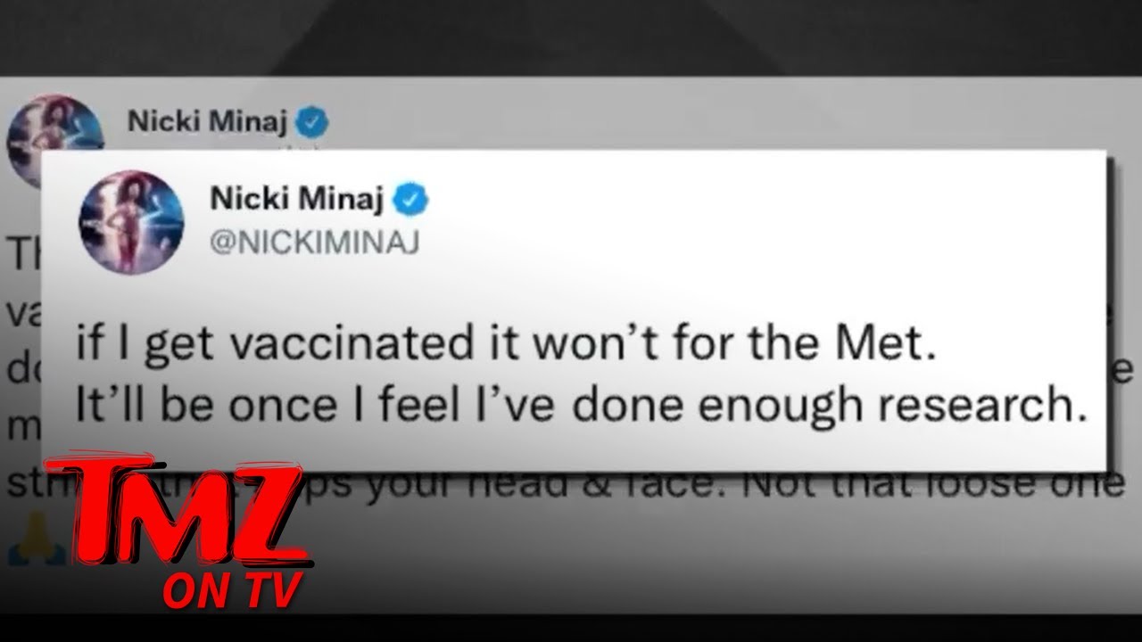 Dr. Fauci Weighs in On Nicki Minaj COVID Vaccine Controversy | TMZ TV