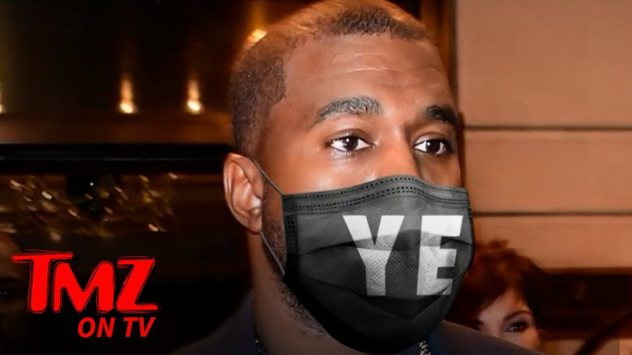 Kanye West Files to Trademark 'Ye' COVID Masks | TMZ TV