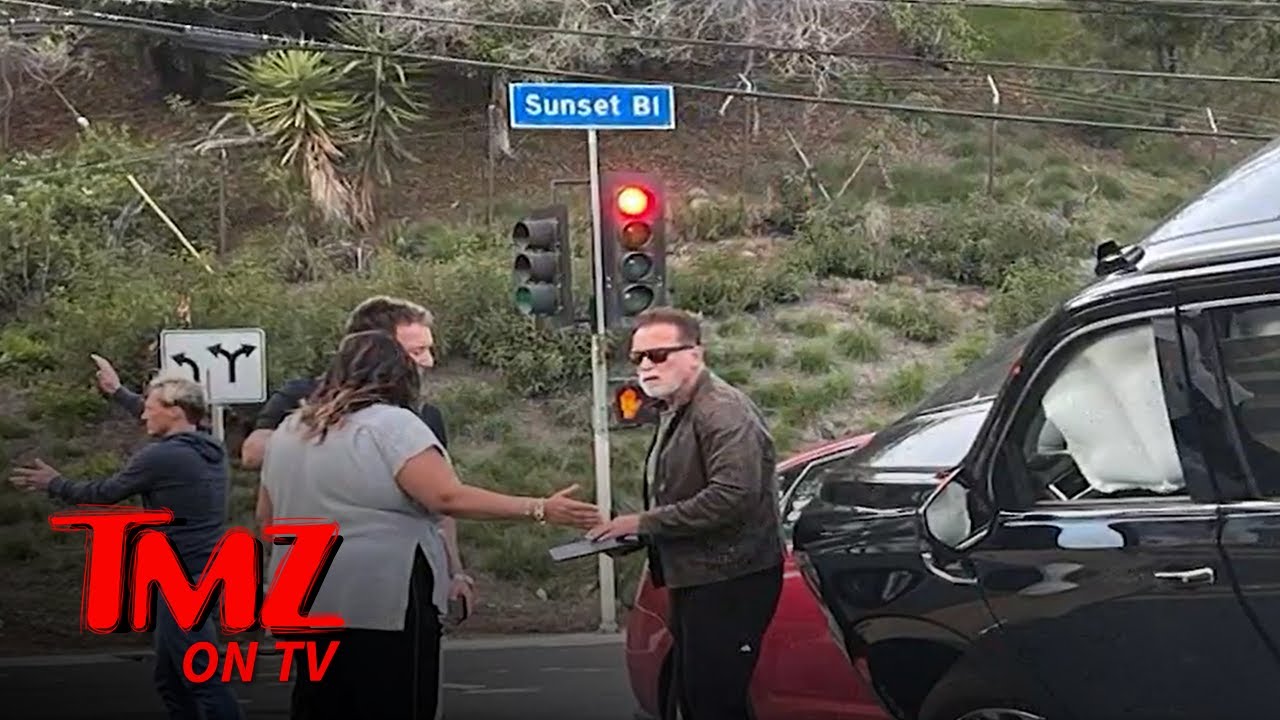 Arnold Schwarzenegger Involved in Bad Car Accident with Injuries | TMZ TV