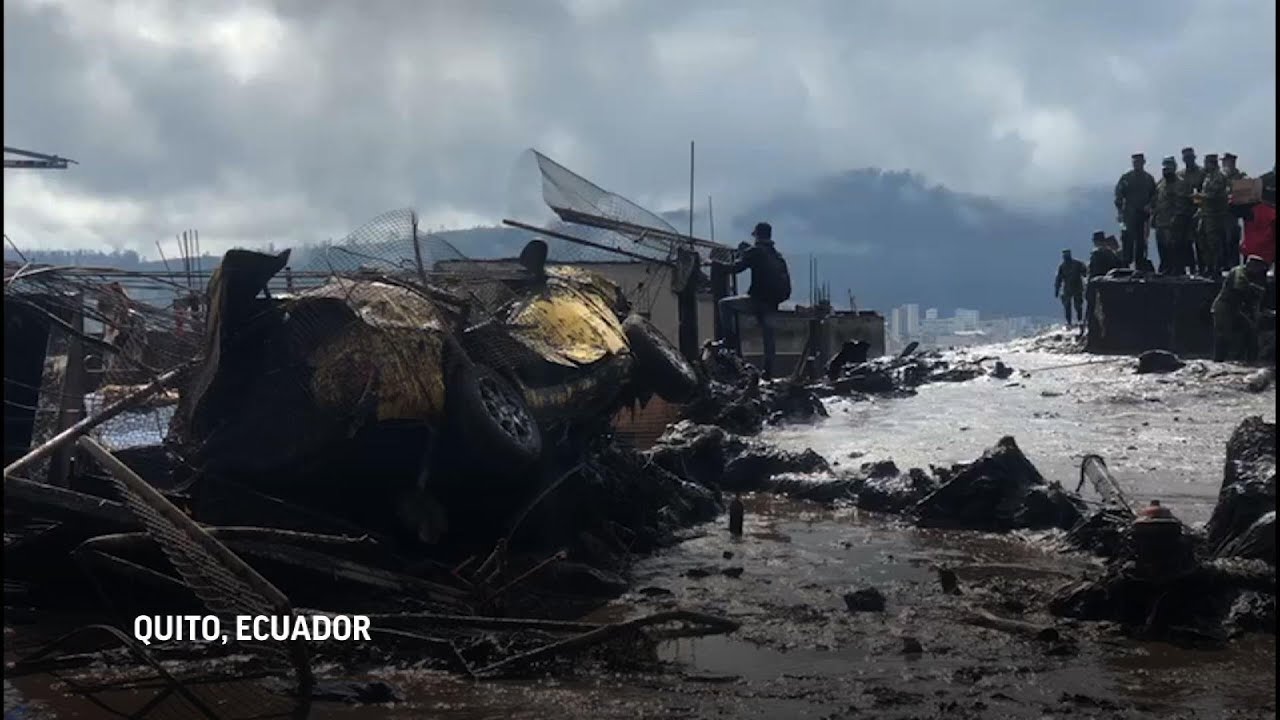 Landslides kill at least 18 in Ecuador capital