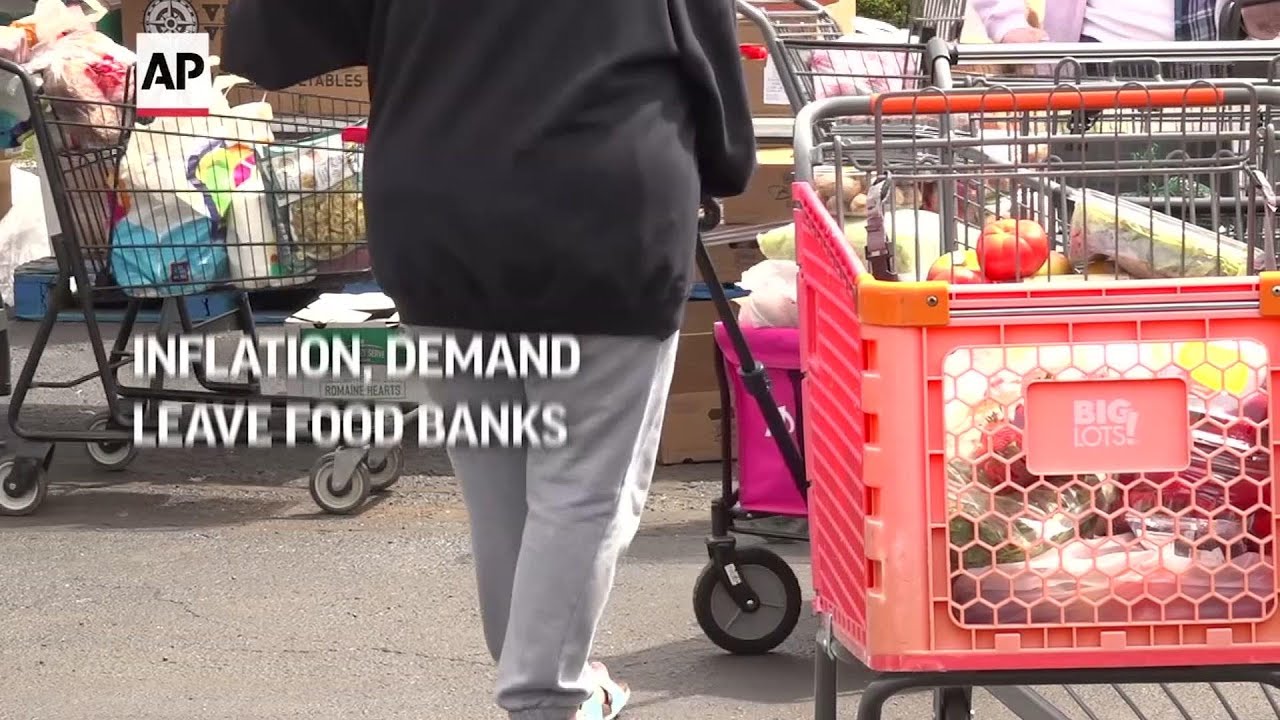 Inflation, demand leave food banks struggling
