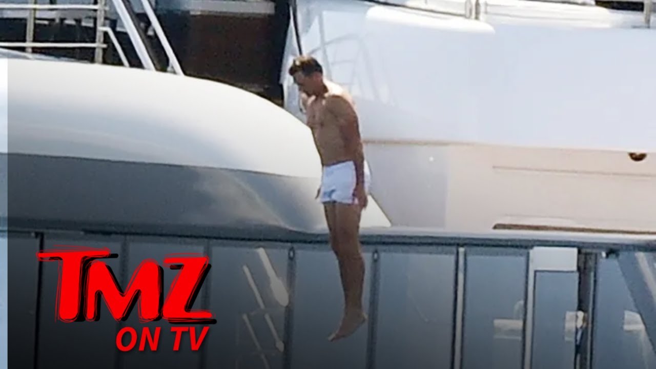 Tom Brady Gets In Topless Workout On Yacht On Italian Vacation | TMZ TV