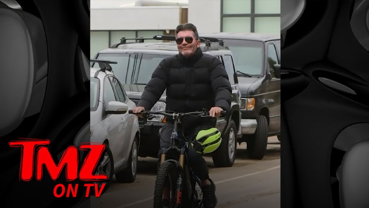 Simon Cowell Hospitalized with Broken Bones After Another E-Bike Crash | TMZ TV