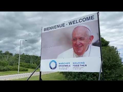 Quebec prepares for the arrival of Pope Francis