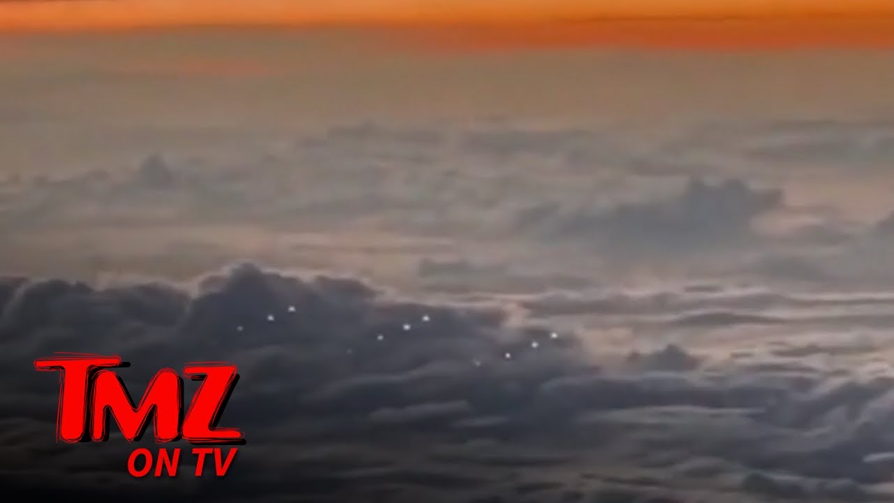 Swarm of Potential UFOs Spotted in Sky Above Chino Hills, CA | TMZ TV