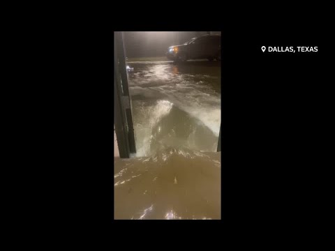 Flash floods, heavy rain inundate Dallas homes