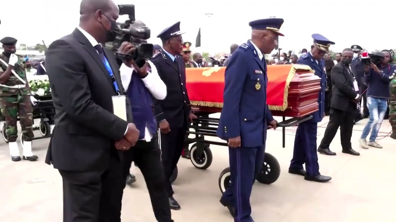 Angola honors former President Dos Santos on eve of burial