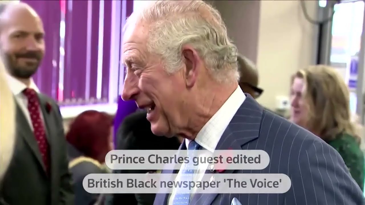 Prince Charles guest edits Black British newspaper 'The Voice'