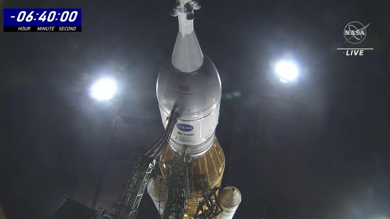 LIVE: NASA's Artemis lunar mission ready for launch