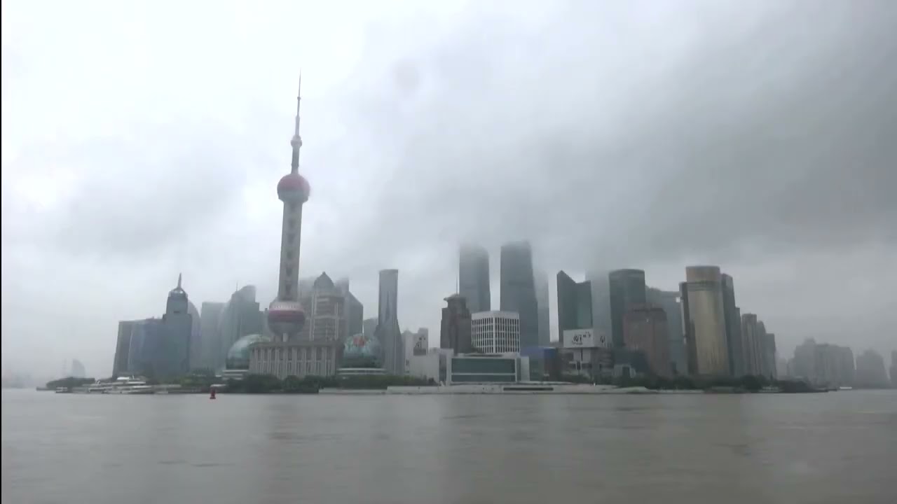 Typhoon Muifa pounds eastern China