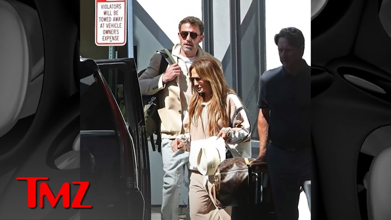 Ben Affleck and Jennifer Lopez Return Home From Honeymoon In Italy  | TMZ TV