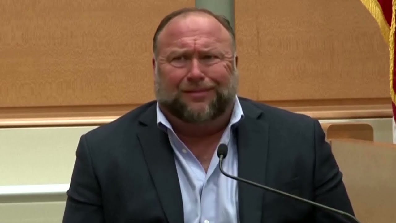 Alex Jones lashes out at defamation trial