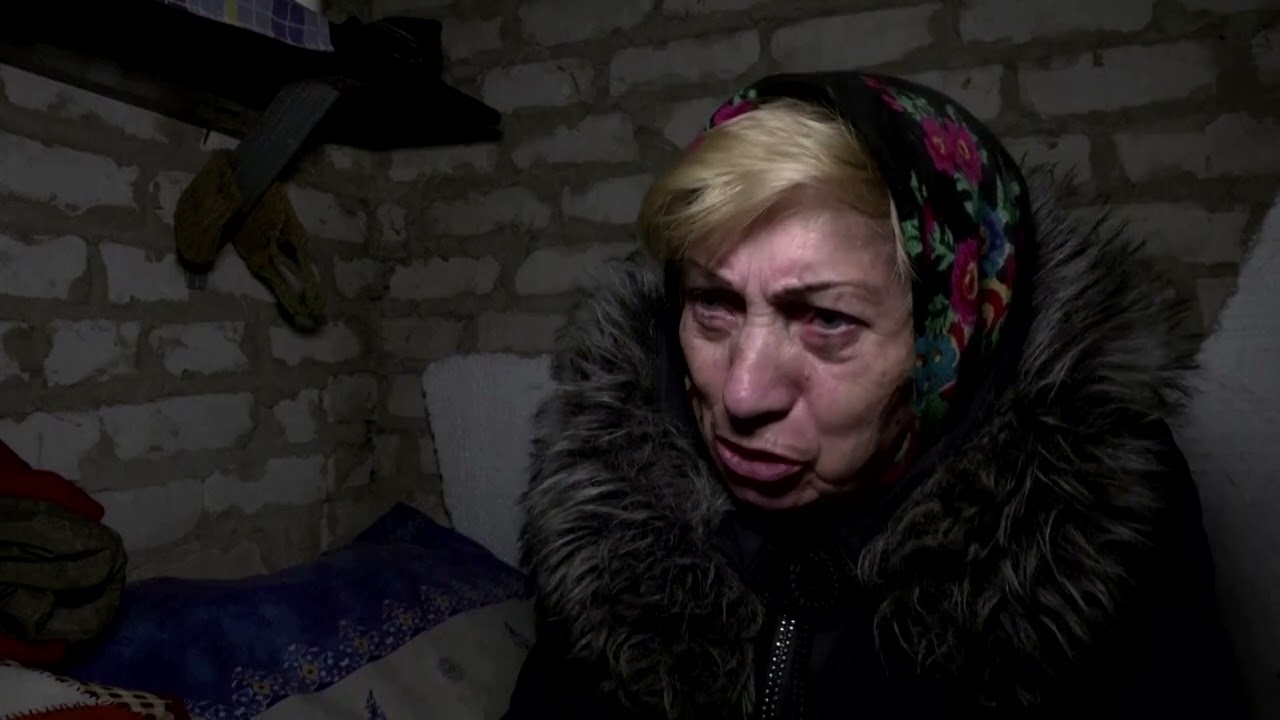 Basement shelters few that remain in Ukraine’s Siversk