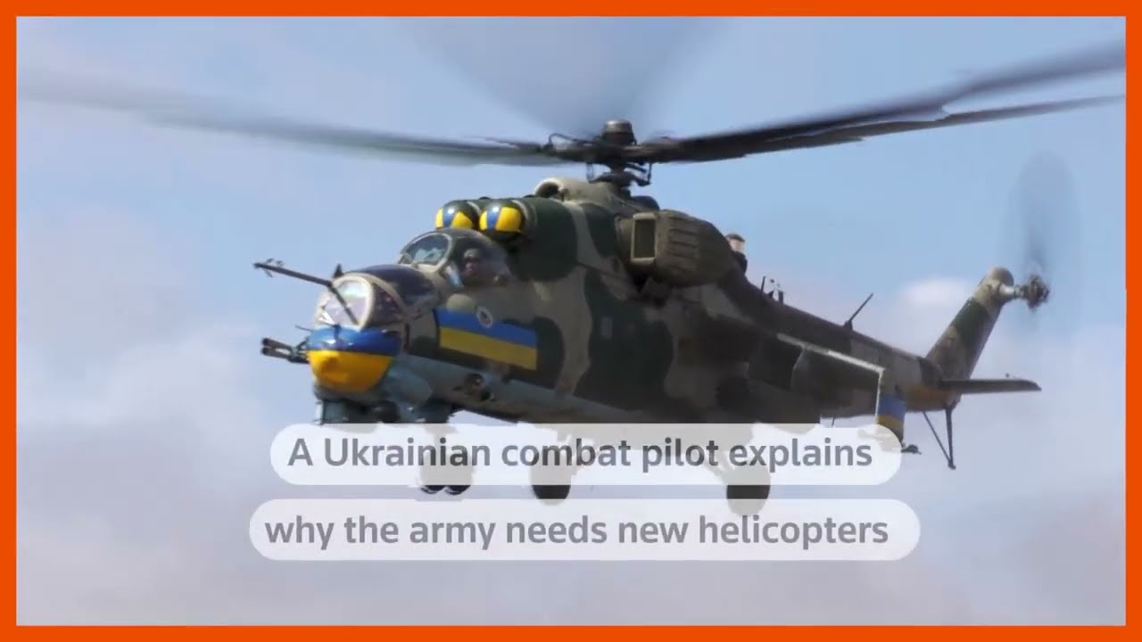 'I’d prefer an Apache,' Ukrainian combat pilot says