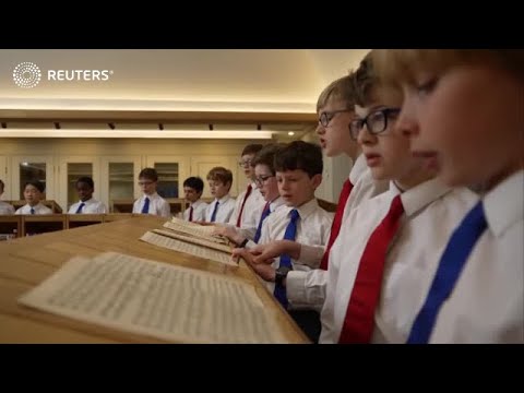 Children's choir rehearse for King Charles' coronation