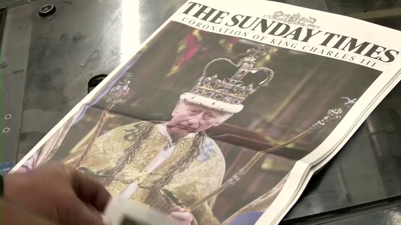 Special newspaper editions mark Charles' crowning