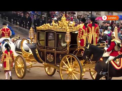 King Charles' Westminster Abbey procession