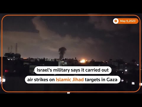 Israeli strikes target Palestinian armed group in Gaza