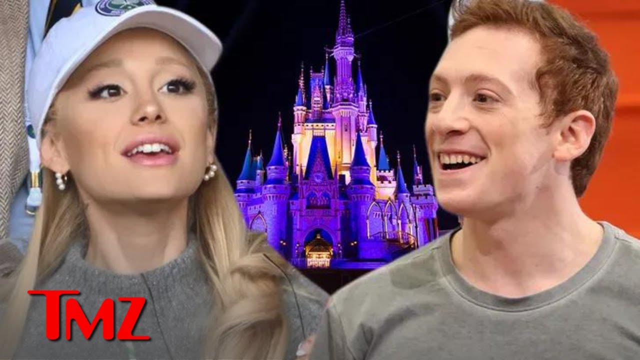 Ariana Grande and Boyfriend Ethan Slater Spotted Together at Disney World | TMZ TV